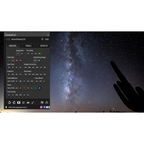 Встановлення Astro Panel Pro