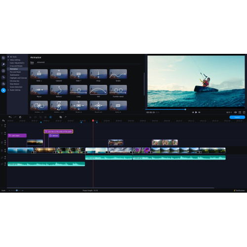 Установка Movavi Video Editor Plus на Mac
