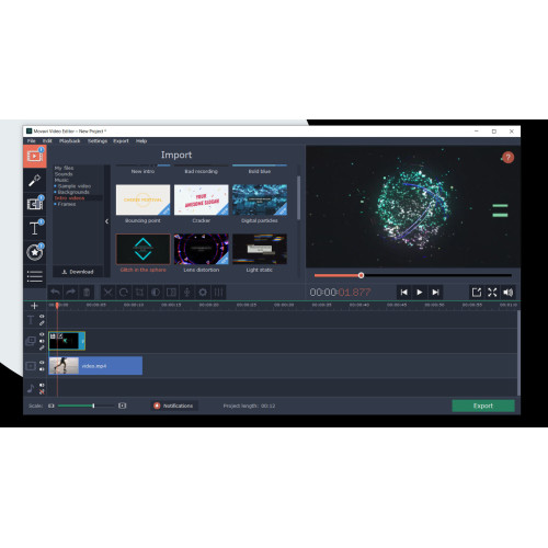 Установка Movavi Video Editor Plus на Mac