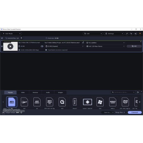 Встановлення Movavi Video Converter