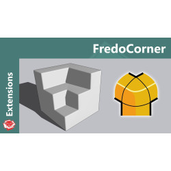 Установка плагина Fredo6 FredoCorner для SketchUp